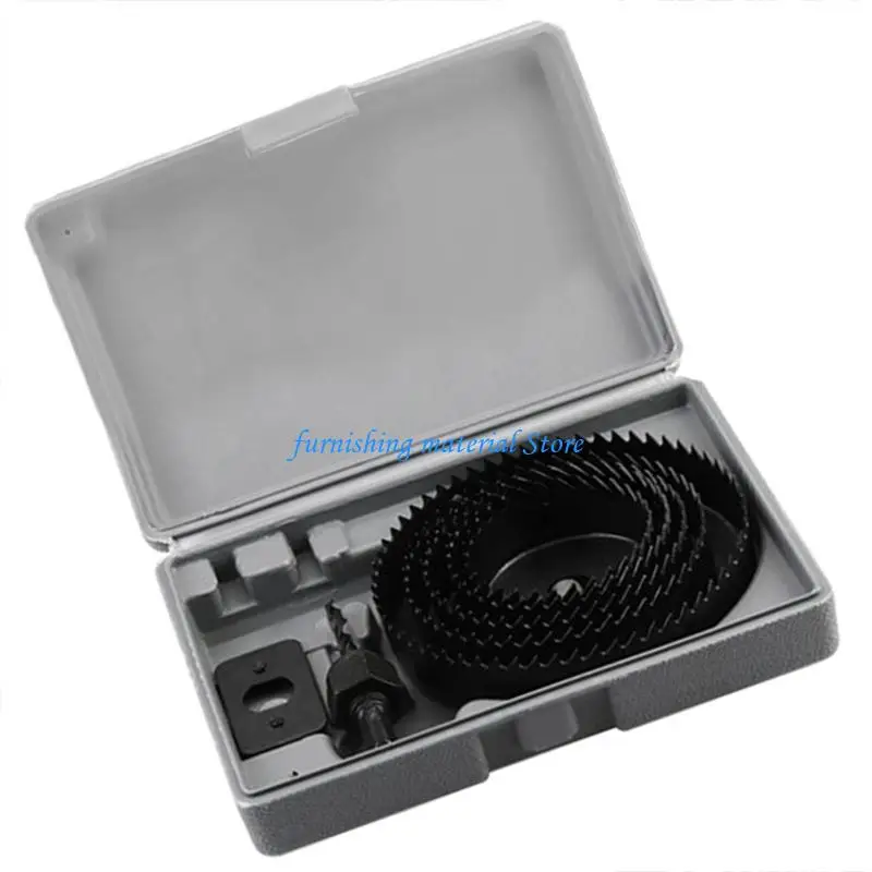 

Y5GD High Precise Woodworking Recessed Light Hole Opener Set with Multiple Sizes Suitable for DIYer Enthusiasts Professionals