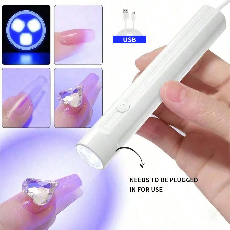 Battery Free Mini Portable LED Nail Lamp