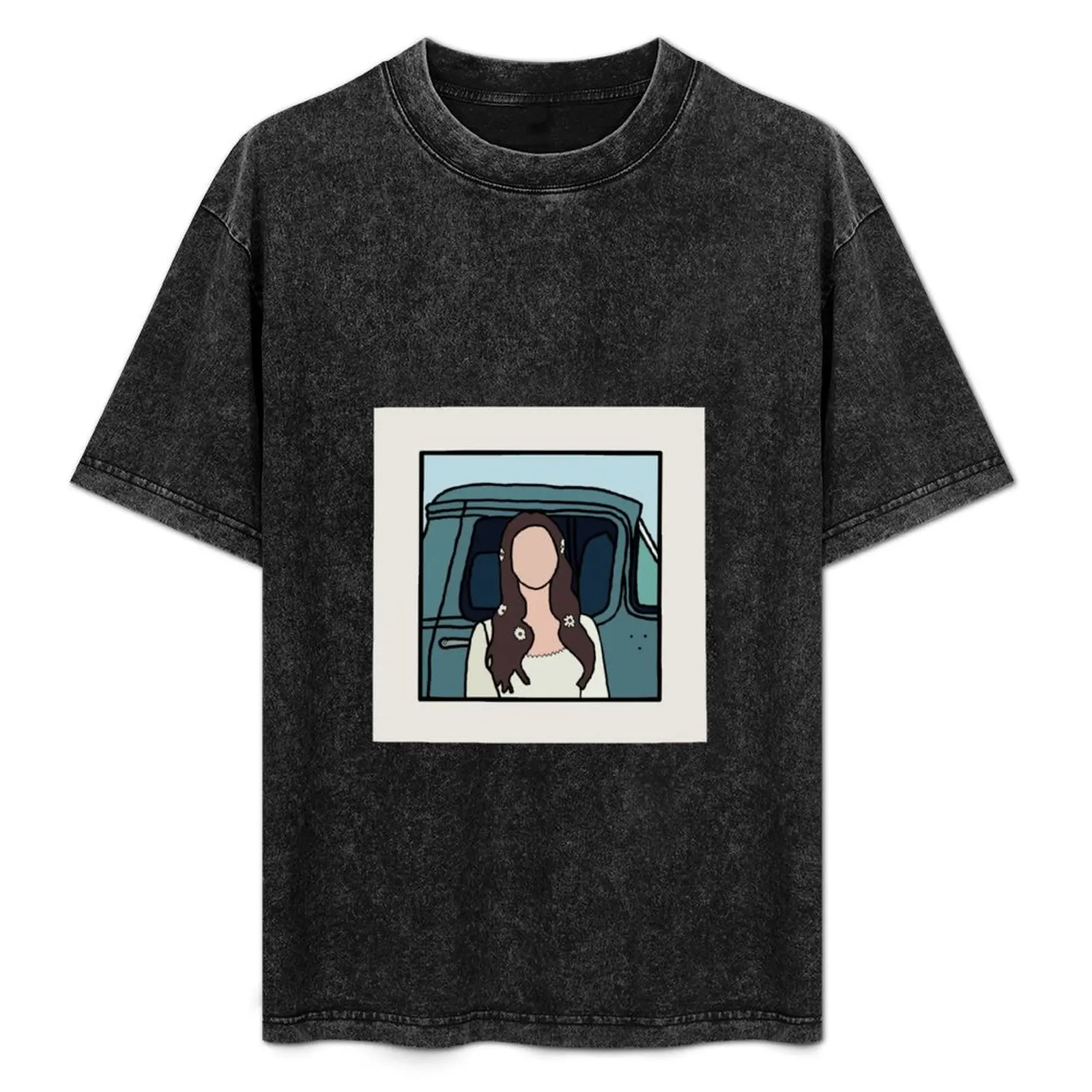 

Lana Del Ray Lust for Life T-Shirt High Elasticity Sports Tee Shirt
