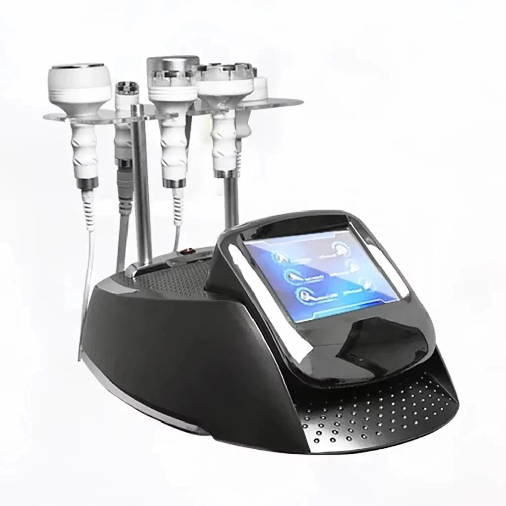 5d 80k cavitação + rf + vácuo corpo emagrecimento queimador de gordura máquina de saúde 6 em 1 ultrassom massageador perda de peso dispositivo de beleza