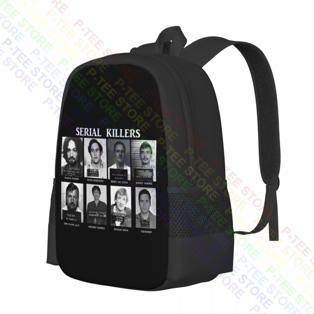 Serial Killers Public EnemiesBackpack Large Capacity Creative Outdoor Running