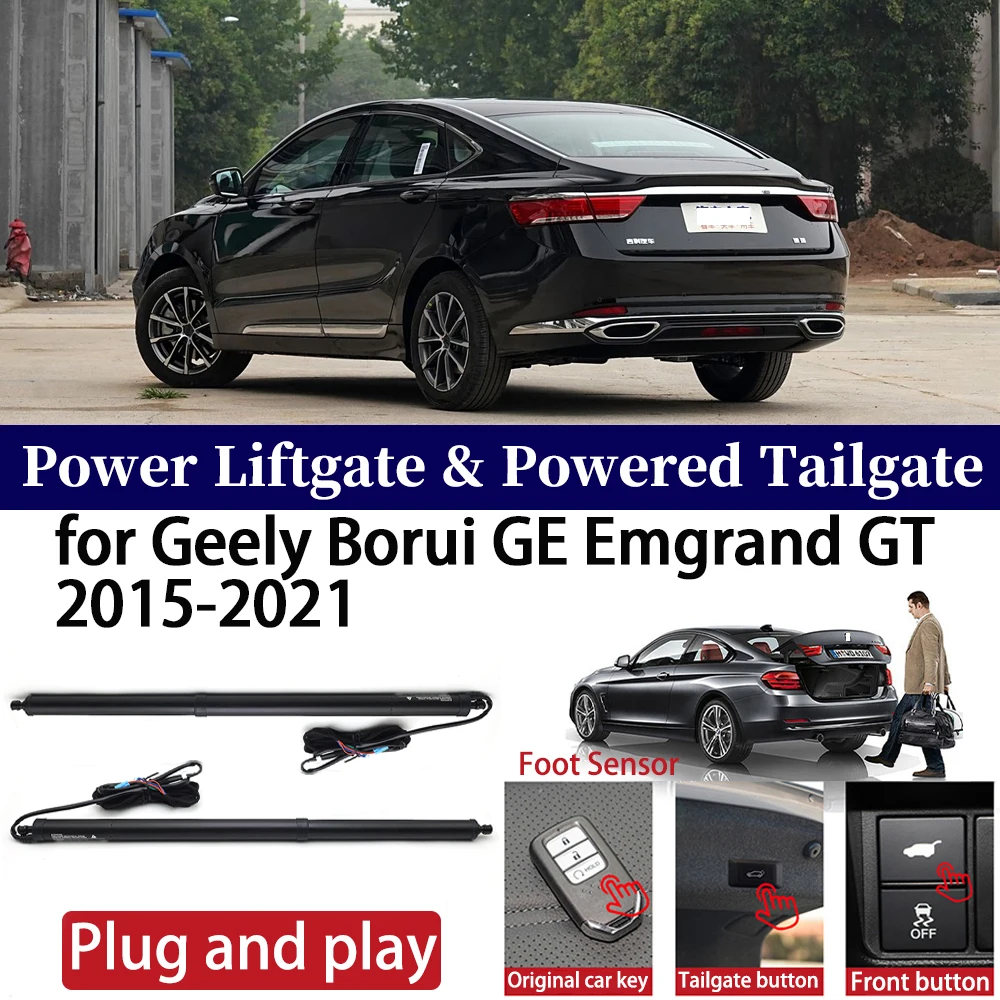 

for Geely Borui GE Emgrand GT 2015-2021 Car Auto Power Electric Tailgate Liftgate Lift Trunk Closer System Boot Lift Motor Kit