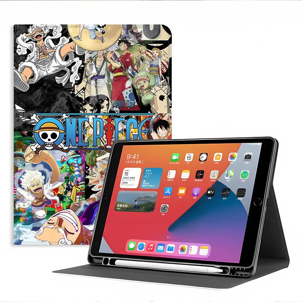 One P-Pieces With Pencil Holder Case for Apple iPad Air 11 13 M4 M3 M2 A16 2026 10th 7/8/9th Pro11 13 Air 4/5/6th view 2