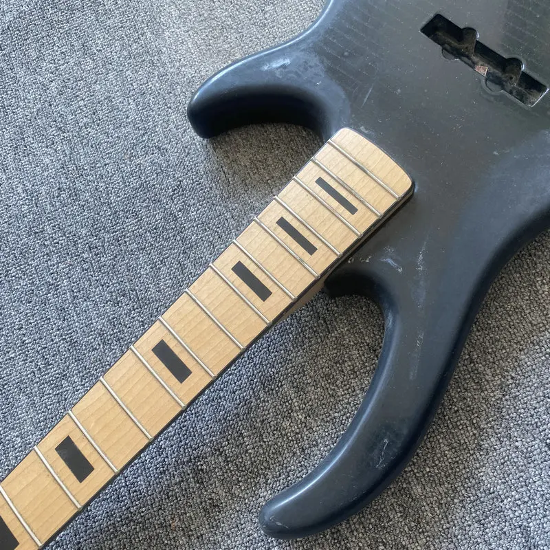 

CN475 CB475 Custom Order 4 Strings Jazz Bass Semi Finished Body&Neck Separated DIY Bass Guitar Kits