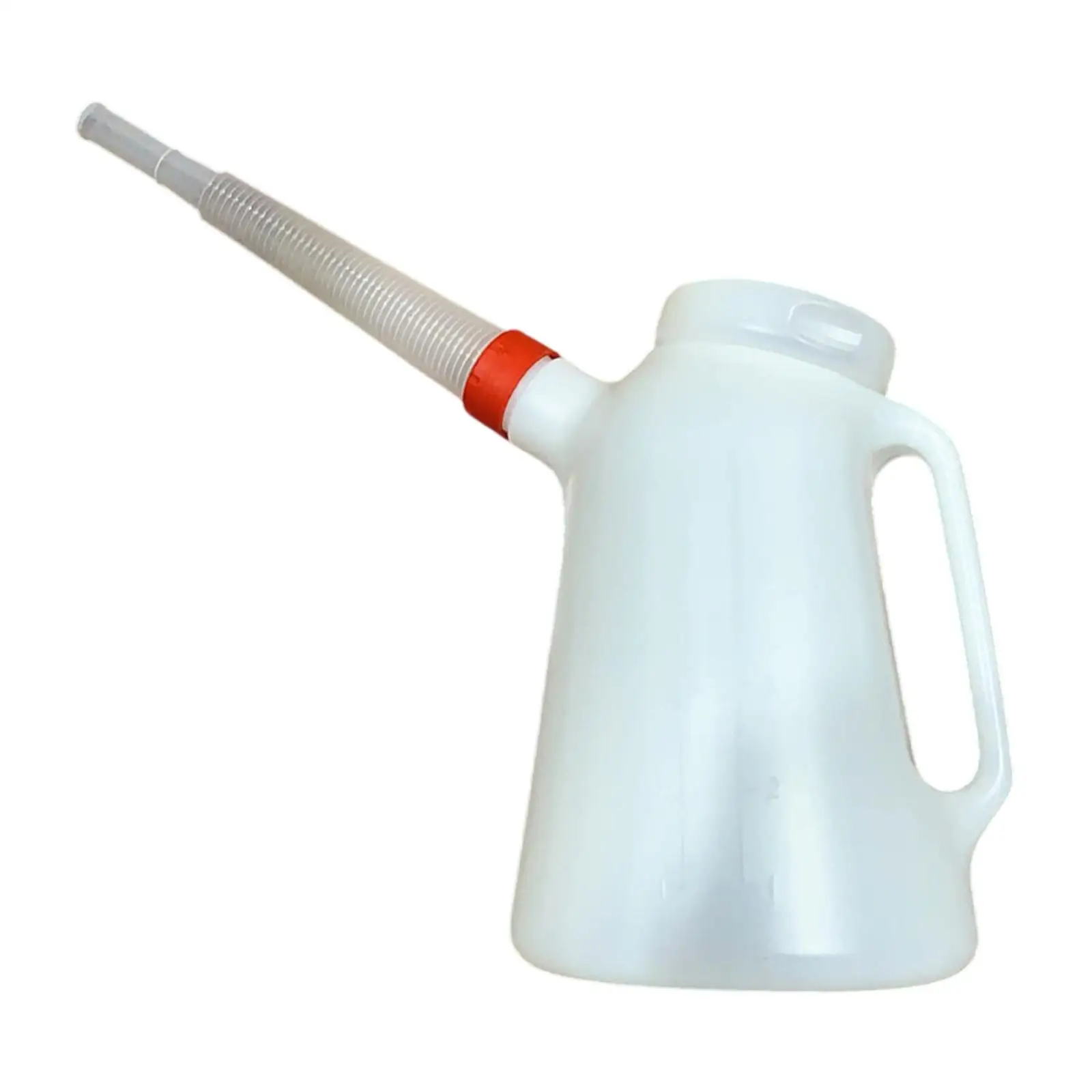 

Oil Measuring Jug with Lid with Scale Portable Efficient Oil Dispensing Oil Dispenser with Spout Oil Can for Car Automotive