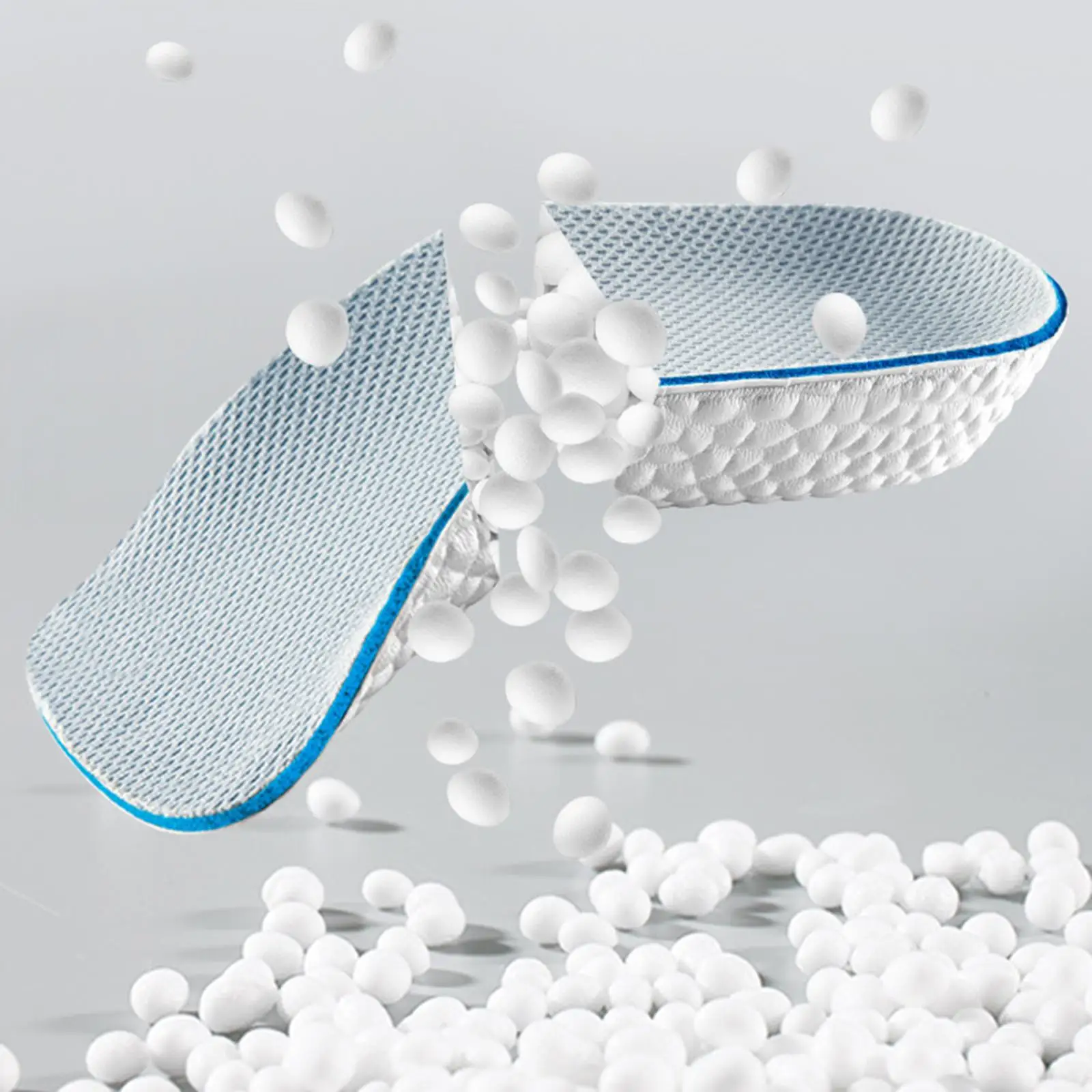 2-4pack 2 Pieces Invisible Heel Lift Inserts Shock Absorption for Long Time
