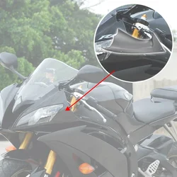 Motorcycle Unpainted Black ABS Air Duct Side Panels Fairing Cover Fit Yamaha YZF R6 2008 2009 2010 2011 2012 2013 2014