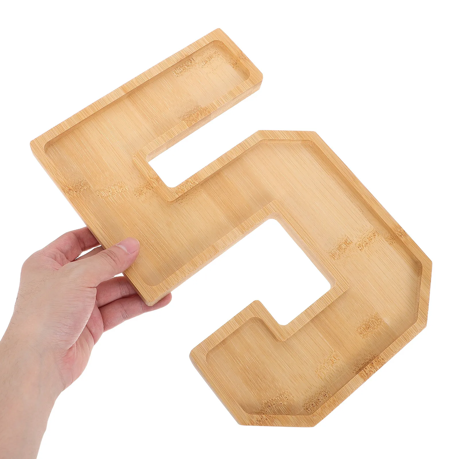1Set Number Charcuterie Board Wooden Fillable Serving Tray 250 Number Snack Plate Party Fruit Veggie Platter Birthday