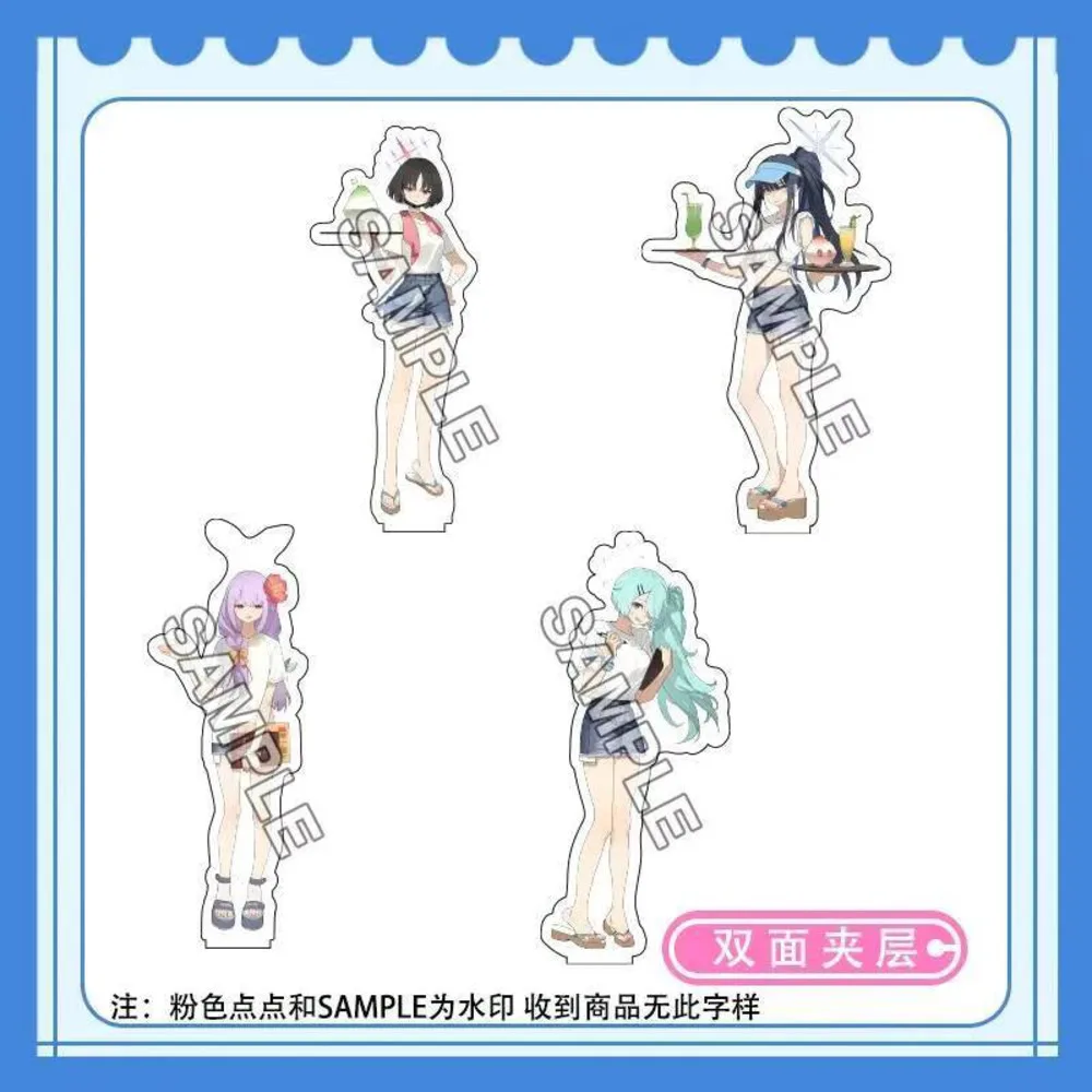 

Jomae Saori акриловая подставка синий архив аниме фигурка модель тарелка декор стола стоячий знак фигурки рождественские подарки