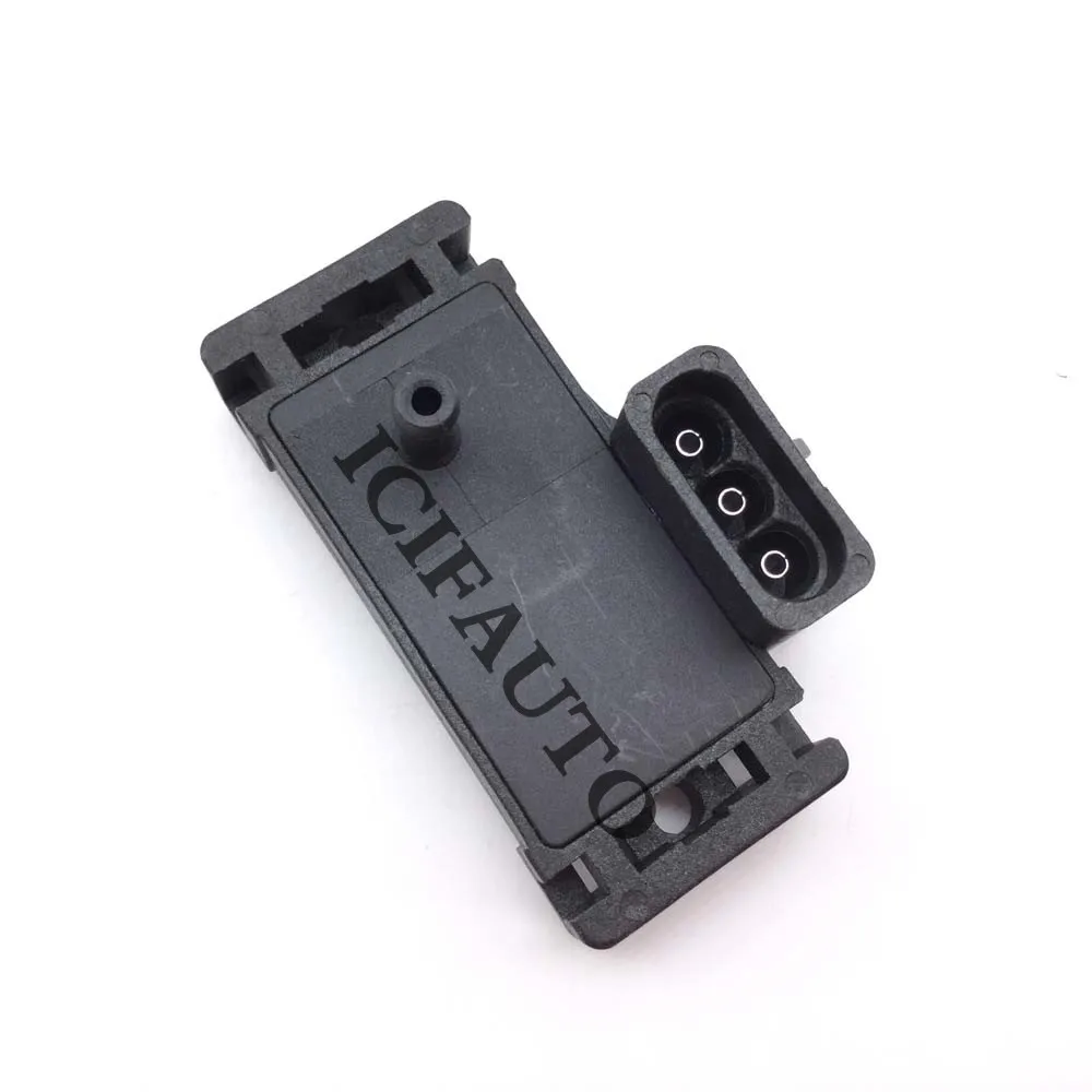 مستشعر خريطة الضغط المنوع + موصل لأوبل فوكسهول موفانو رينو 21 فولفو 740 7700267701,8-12569241-0, 8-16040609-0 #2