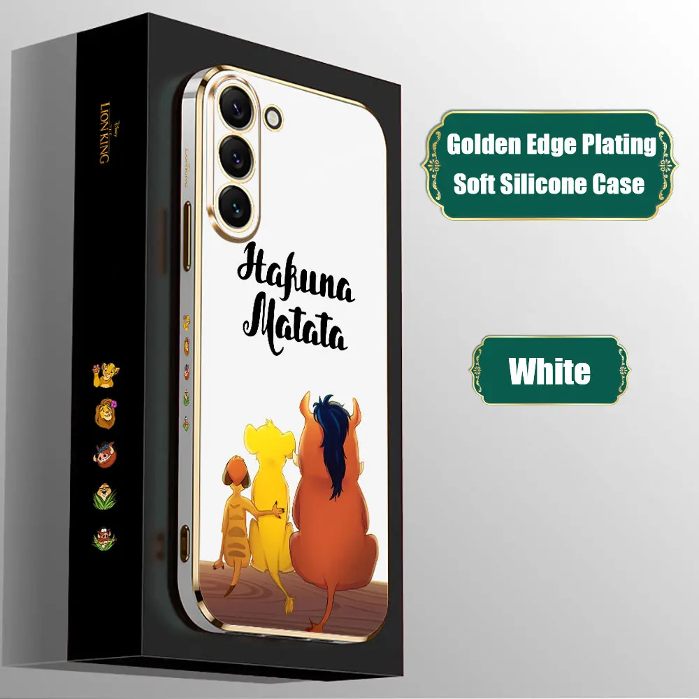 The Lion King HAKUNA MATATA Case For Samsung Galaxy Note Ultra 20 10 9 8 Plus A15 A14 A13 A05 S M62 M53 M51 M33 M32 M31 5G Cover