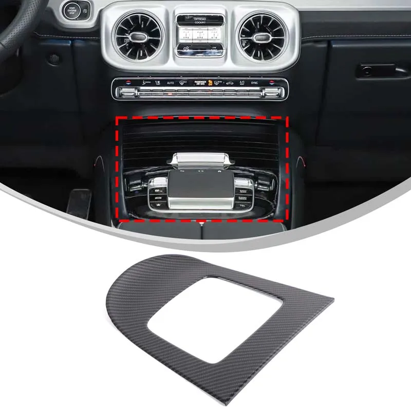 

For 2025+ Mercedes-Benz G-Class/W463 central control panel, central control decorative panel frame, ABS Oak grain 1pcs