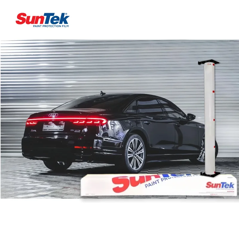 

Suntek 6.5Mil TPU PPF Paint Protection Film High Gloss Mirror Shine Transparency Self Healing Anti Scratch Hydrophobic