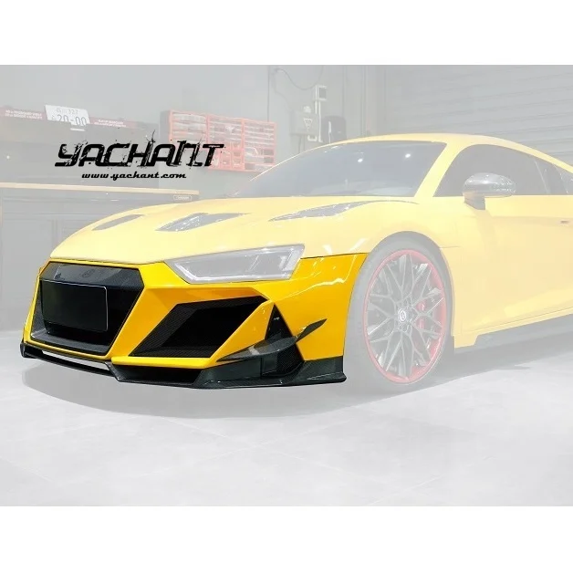 

iMP Performance Partial Carbon Fiber 2016 to 2018 Audi R8 Type 4S Front Bumper Body Kit For R8