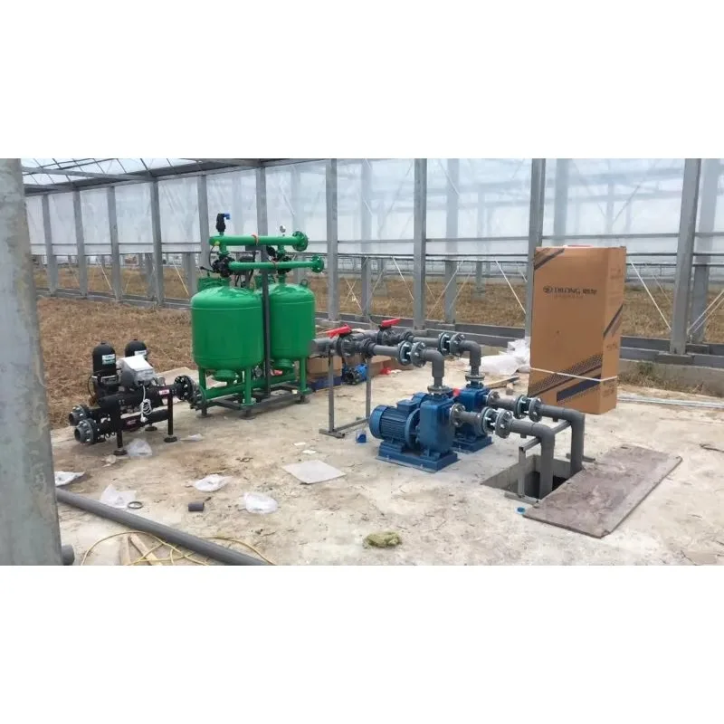 

HOTSelf-Cleaning Sand Media Filter Tank Efficient Irrigation Filtration System for Watering