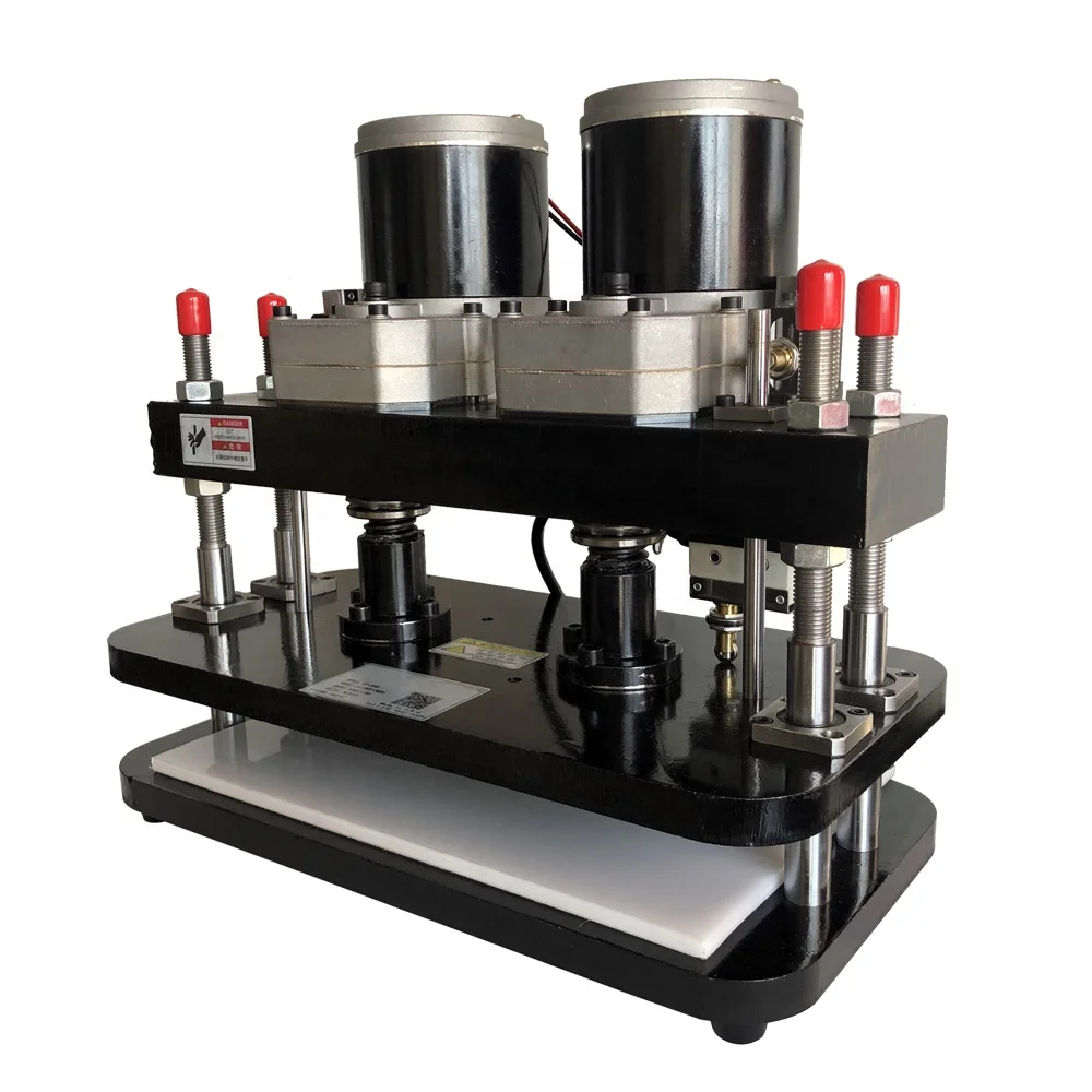 Semi-Automatic Electric Paper Leather Clicker Press Die Cutting and Deboss Machine for Leather Production