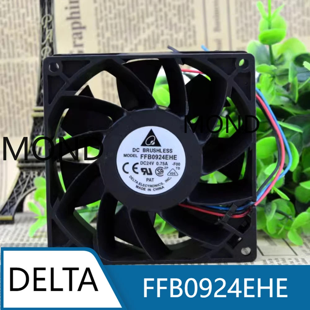 

Delta FFB0924EHE 24V 0.75A 9038 9CM ABB Inverter Fan