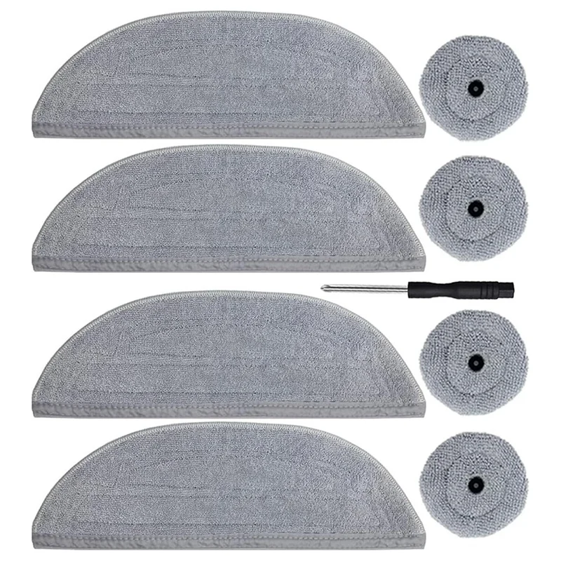 

Mop Pads Refills For Roborock S8 Maxv Ultra / S8 Max Ultra Robot Vacuum Cleaner Mop Cloth Pads