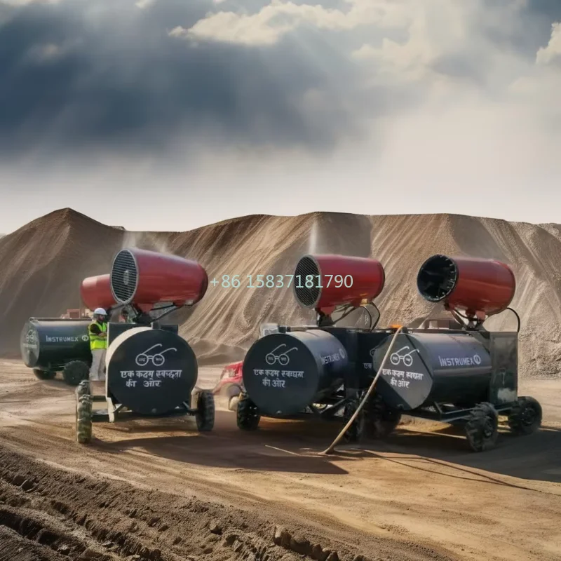 

China Hot Sale Fog Cannon Machine Supplier Water Mist Fog Cannon Low Cost 30mtr High Pressure Industrial Grade Dust Fog Cannon