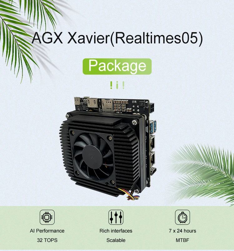 Official Nvidia Realtimes Jetson AGX Xavier Developer Kit (Realtimes05) Jetson Agx Xavier Module Development Board Kits