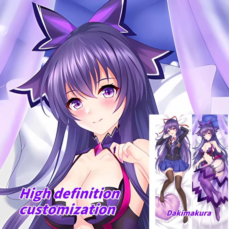 Dakimakura Anime Pillow Case DATE A LIVE Yatogami Tohka Double-sided Print Of Life-size Body Pillowcase Gifts