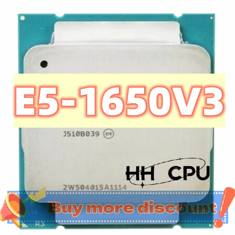 E5-1650V3 SR20J 3.50GHz 6-Cores 15M LGA2011-3 E5-1650 V3 processor