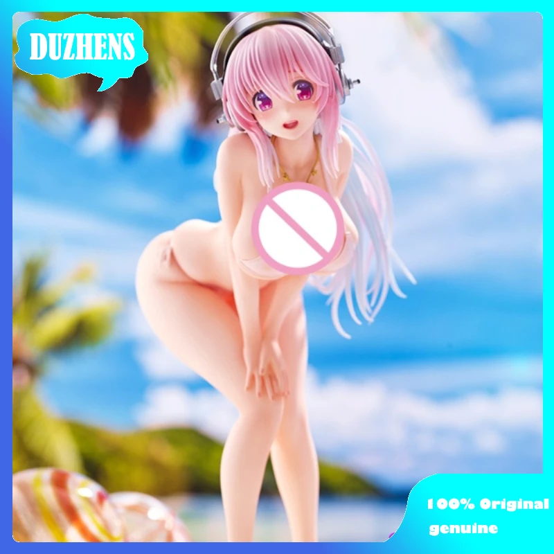 

WAVE Original:Super Sonico 1/7 Bikini style Sexy Girl PVC Action Figure Anime Figure Model Toys Figure Collection Doll Gift