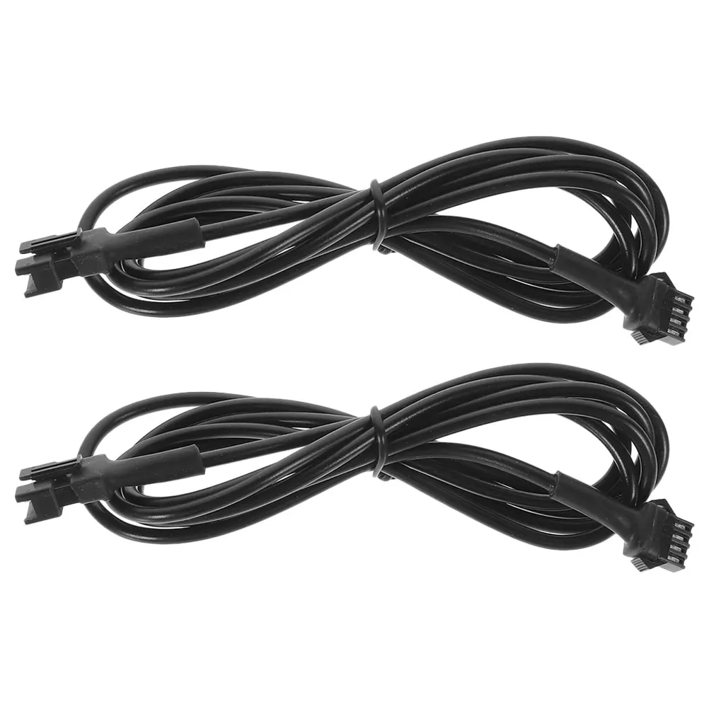 

2pcs Neon Extension Cord 150cm PVC Material Waterproof LED Light Strips Remote Control Car Deck Glow Motorcycle Kit