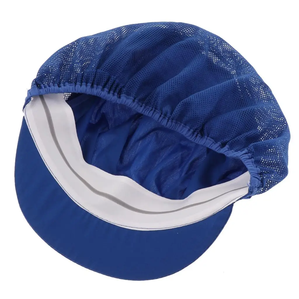 Unisex Cooking Hat Mesh Adjustable Chef Cap Baker Kitchen Hat for Restaurant Cafe Catering Uniforms