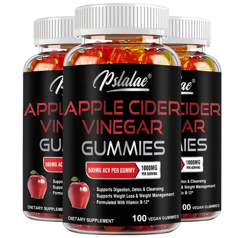 Apple Cider Vinegar Gummies - It Aids Digestion, Boosts Immunity, Promotes Fat Burning, and Helps with Weight Management