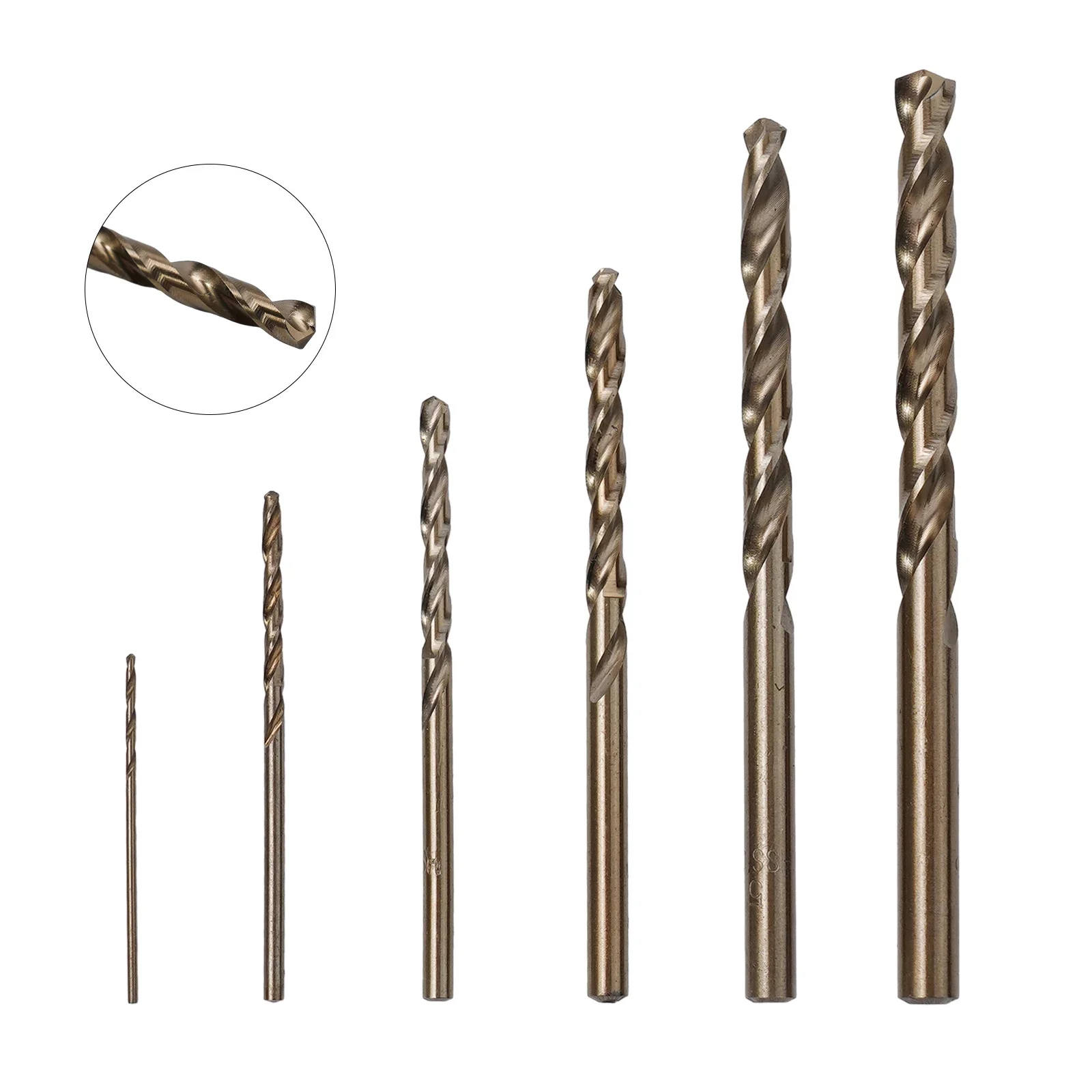 None Drill Bit Drill Bit Set 1/2/3/4/5/6mm 5% 6pcs Cobalt Drill Bit Drilling For Metal HSS HSS-Co None Practical