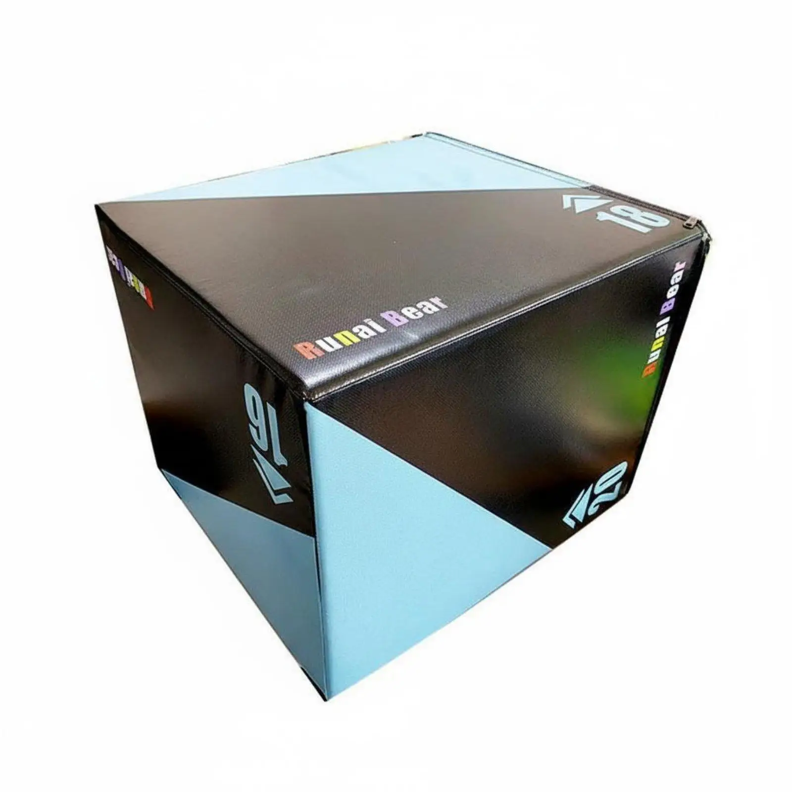 Soft Outer Layer Training Jump Platform Durable Plyometric Box for Personal Trainer Cardio Sports Association