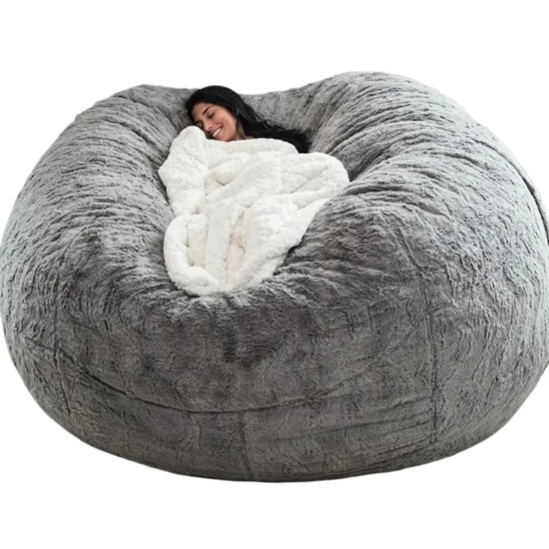 Blue Designer Lazy Bean Bag Sofa European Modern Individual Floor Lazy Bean Bag Sofa Living Room Divano Soggiorno Home Furniture