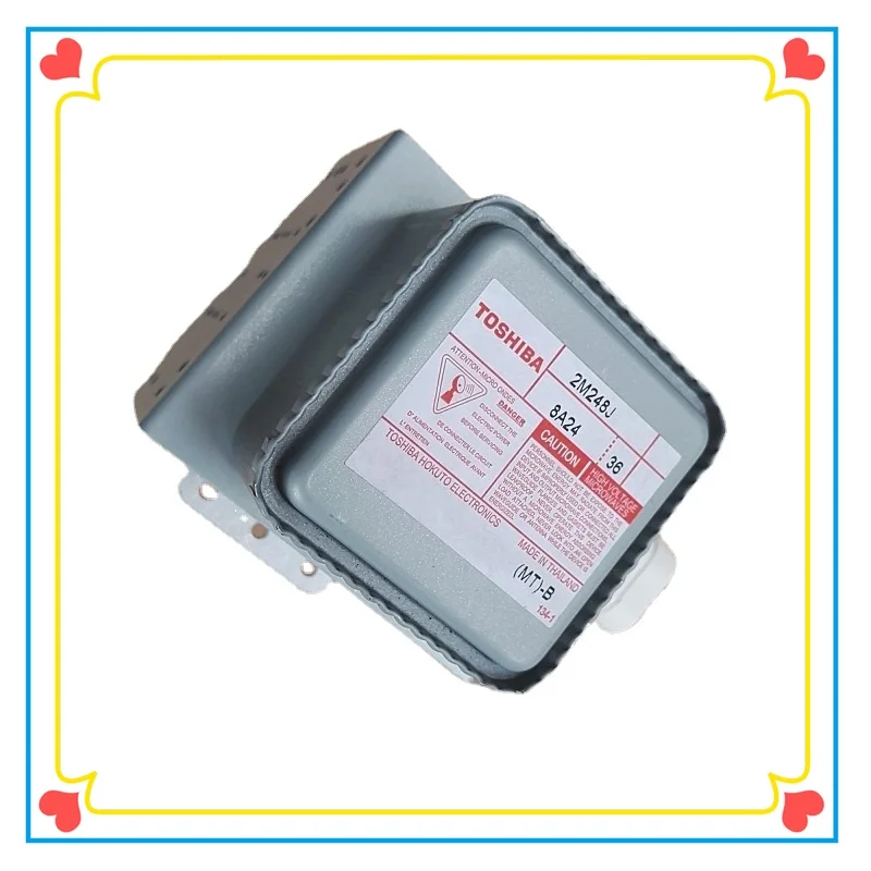 

Магнетрон 2M248J для микроволновой печи Toshiba, с воздушным охлаждением, запчасти и аксессуары для микроволновых печей