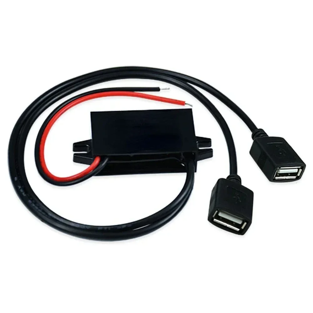 12V24V to 5V 3A DC-DC USB Step Down Car Power Converter with Reverse Protection Voltage Power Supply Output Adapter 15W CE ROHS