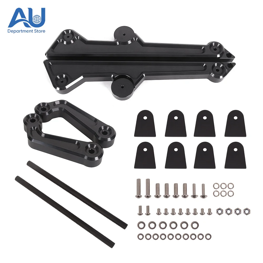 For BM K75 K100 K1100 Cafe Racer Motorcycle Rear Shock Absorber Suspension 340mm Pro-link Seat Bracket Damping Modified Kits