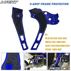 Motocross X-Grip Frame Guards Protectors For Yamaha WR125 WR250 2006-2021 YZ125 YZ250 2006-2022 For Fantic XE XX 125 XX250 21-22