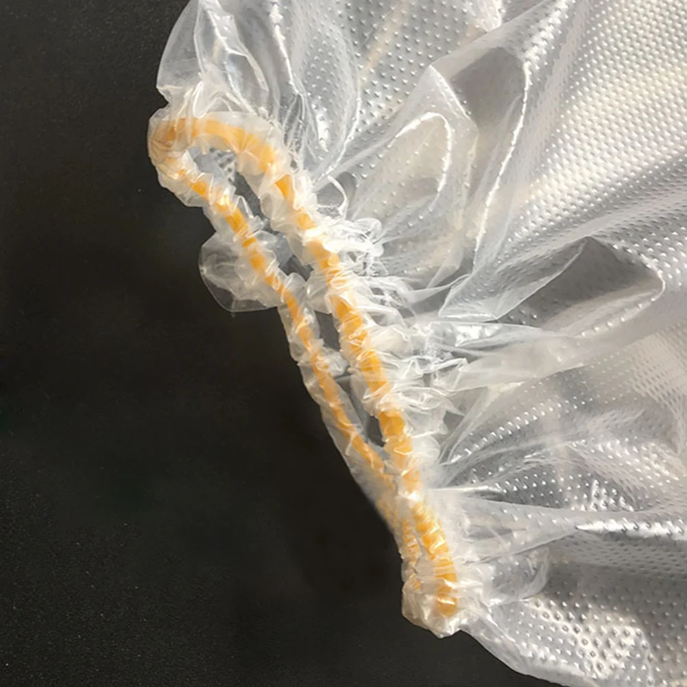 

20Pcs Waterproof Disposable Shoes Cover Transparent Plastic Shoe Protectors Elastic Band Overshoes Outdoor Rainy Day Boot
