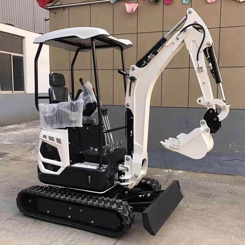 Free Shipping  Engine Micro Excavator Machine 3.5 Ton Home Small Digger 1 Ton 2 Tons New Mini Excavators For Sale