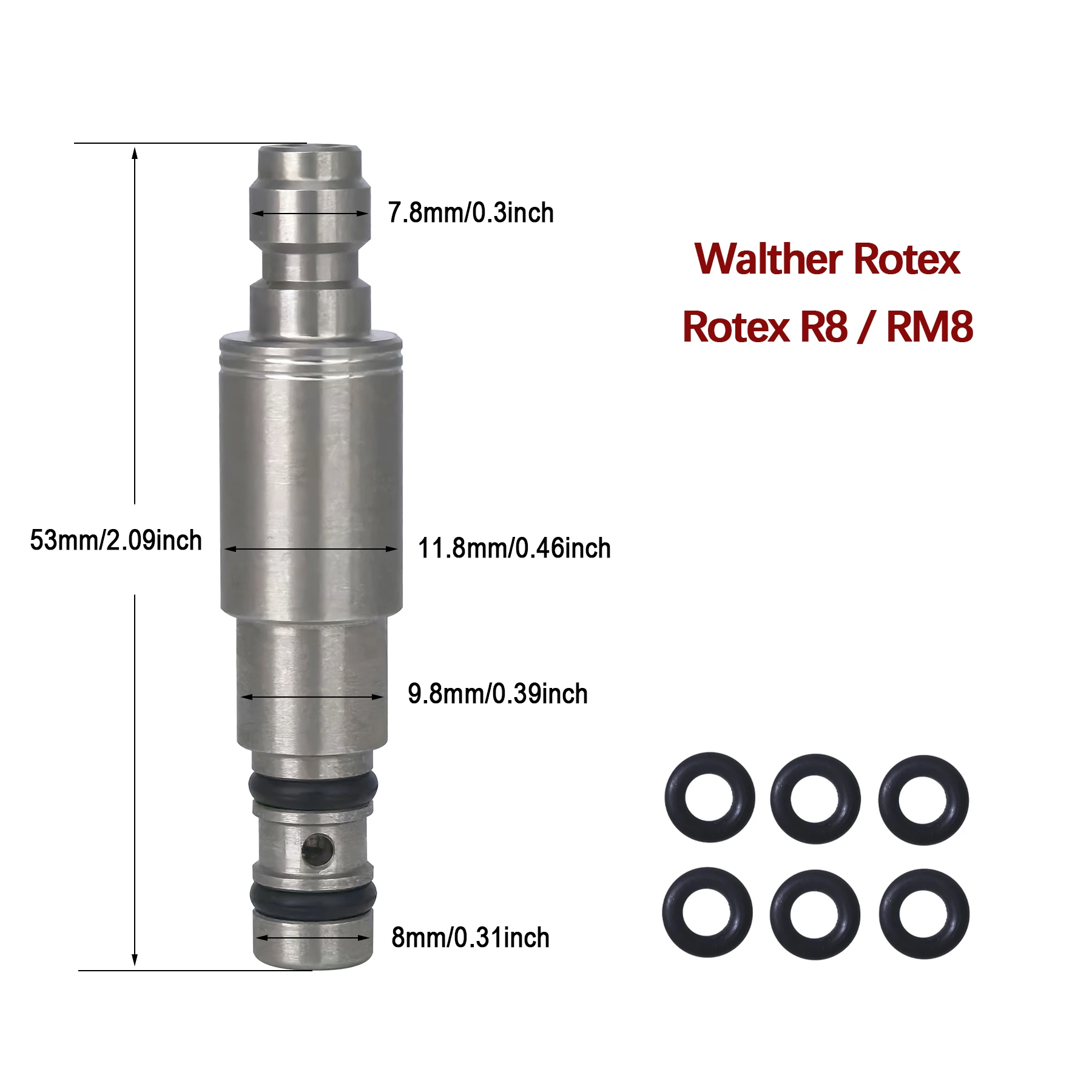 Air Filling Charging Probe for Cricket Ataman, Walther Rotex, WEIHRAUCH, BSA, BROCOCK, Artemis Snowpeak, SMK, Hatsan