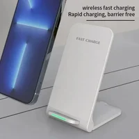 Station de charge sans fil rapide pour écouteurs et téléphones, support de charge pour iPhone 17 16 15 14 13 Pro Max Samsung S24 S23 Xiaomi 6