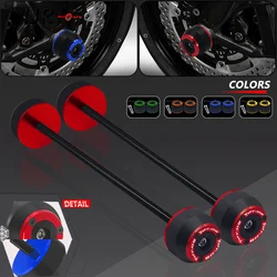 2023 mt09 Motorcycle Front & Rear Axle Fork Wheel Crash Slider Protector Pad For MT-09 Tracer FZ09 FJ09 XSR900 2014-2024