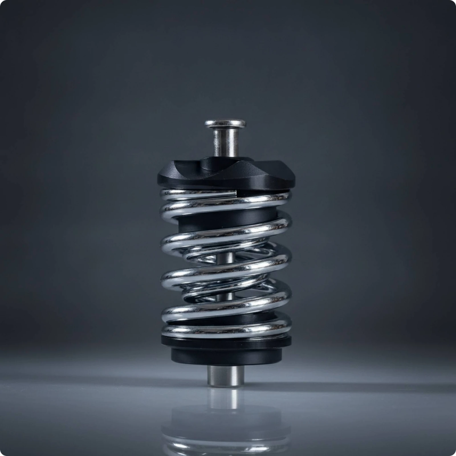 Folding Bike Shock Absorber Corrosion-Resistant Rear Shock Absorber with Coil Spring Slim Universal for Commuters