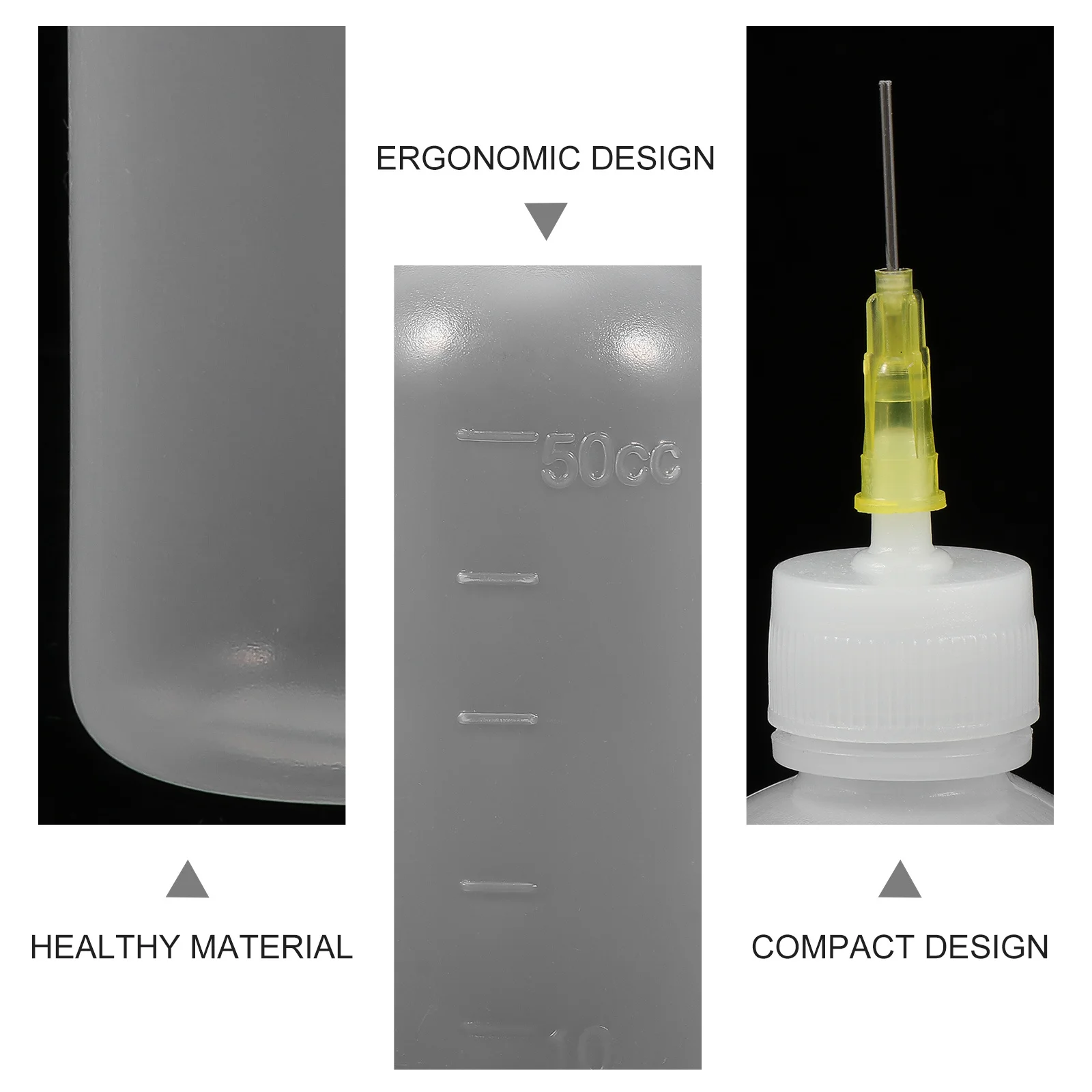 

10Pcs Glue Dropper Bottles Needle Tip Plastic Applicator Bottles for DIY Crafts Gluing Projects Glue Storage Dispensing Bottle