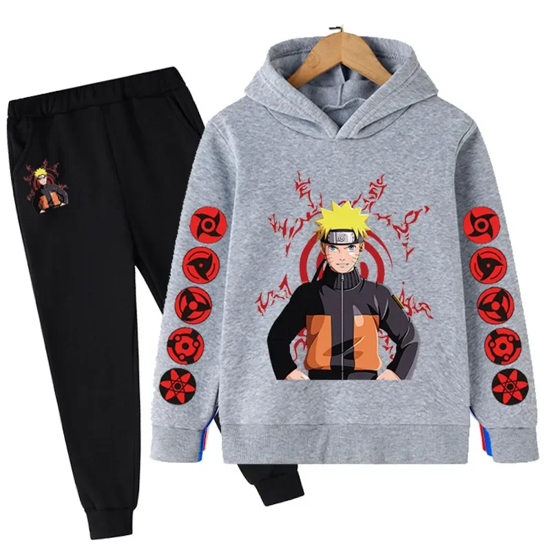 Kids Clothes Sets 2025 Autumn Kid Sweatshirt+pants 2pcs Baby Toddler Outfit Sport Suit Narutoscostume Children Clothing