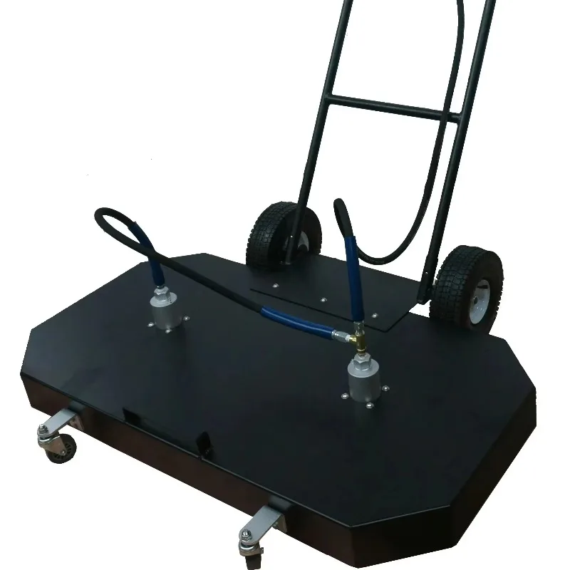 48-Inch High Pressure Sidewalk Cleaner with 500 bar Swivel Coupling with 350 bar Hose with Stainless Steel Ball Valve