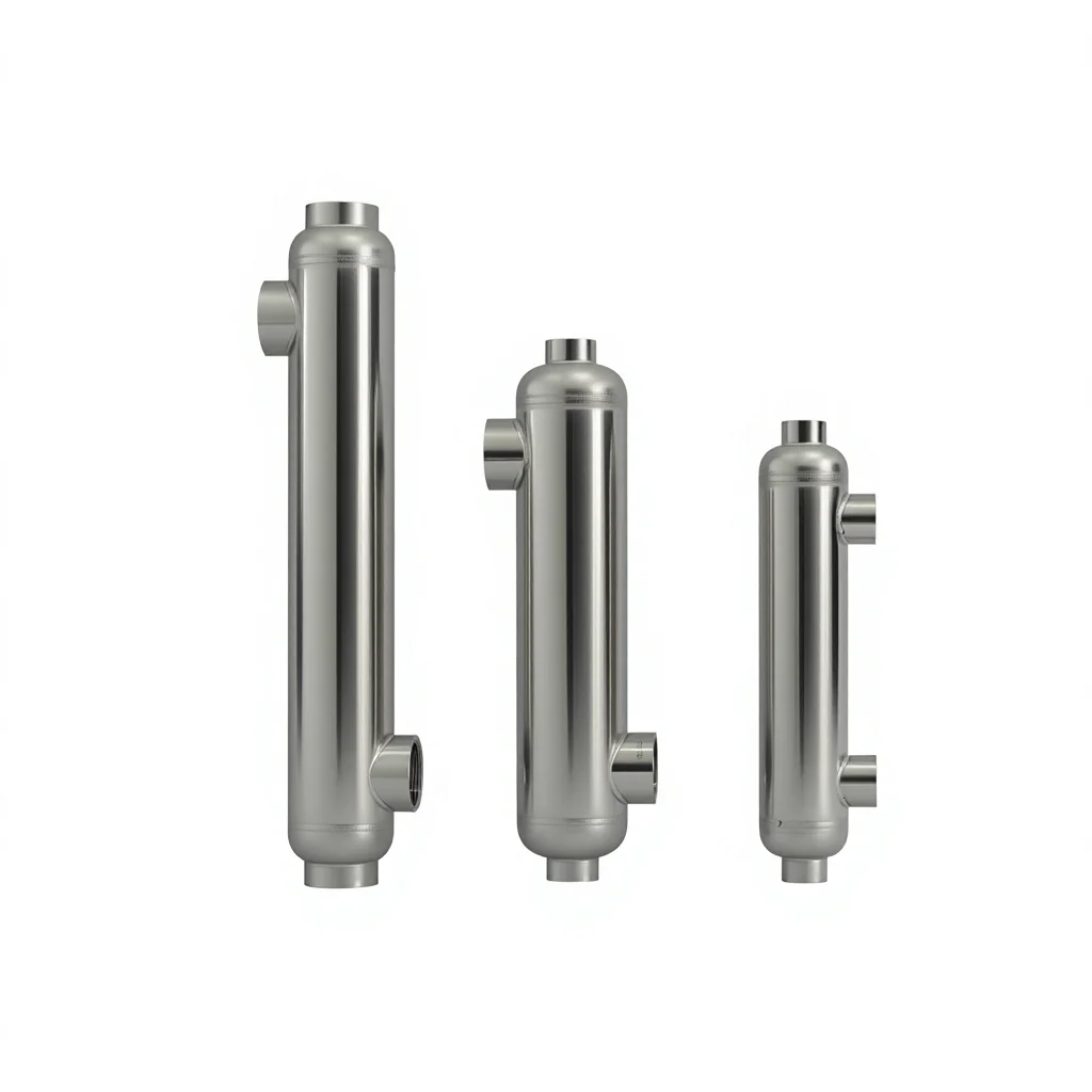 

Tube Sea Water Heating And Cooling Condenser Heat Exchanger For Swimming Pool Accessories