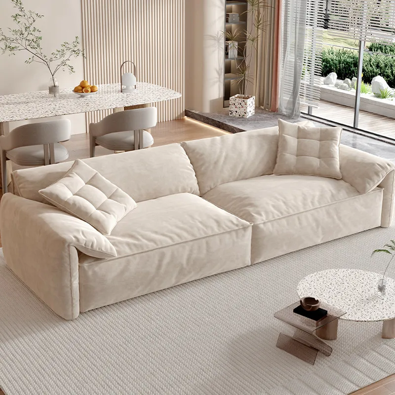 Modern Canape Salon De Luxe House Accessories Lounge European Sofas Comfortable Armrest Designer Relaxing Sofas Bedroom Lazy