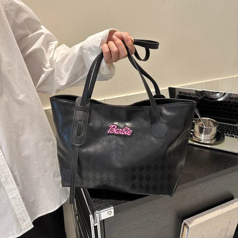 New Fashion Simple Handbag Shoulder Bag Large-capacity Luxury Designer Shoulder Bag Casual Western-style Female Shoulder Bag