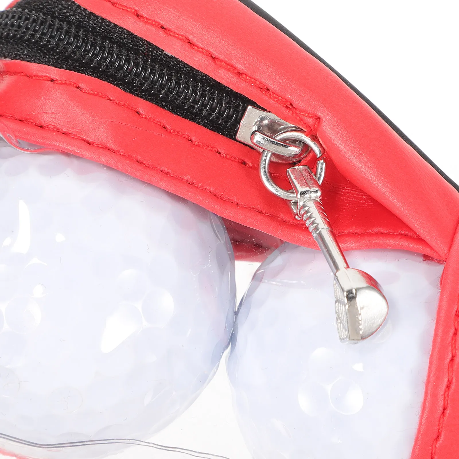 Wear Resistant Golf Ball Bag Small Reusable Portable Hanging Holder Multi-Function Outdoor Sports Ball Storage Pouch